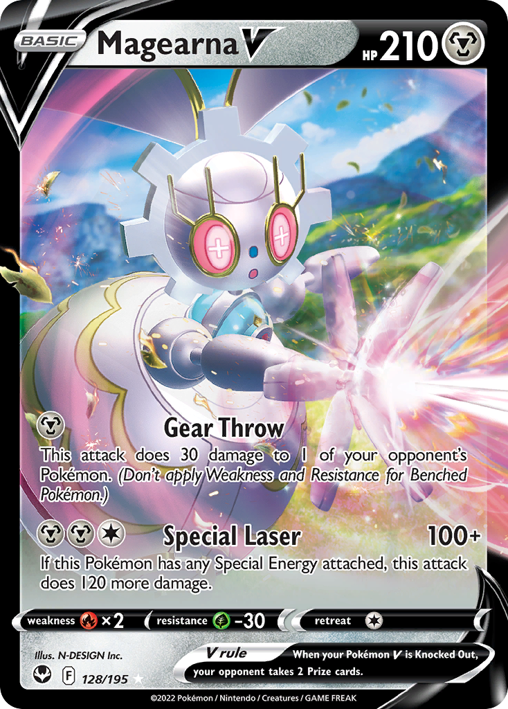 Magearna V — Silver Tempest #128 / 195