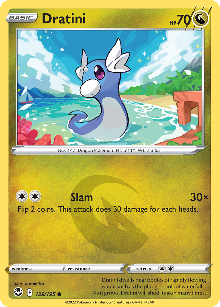 Dratini — Silver Tempest #129 / 195