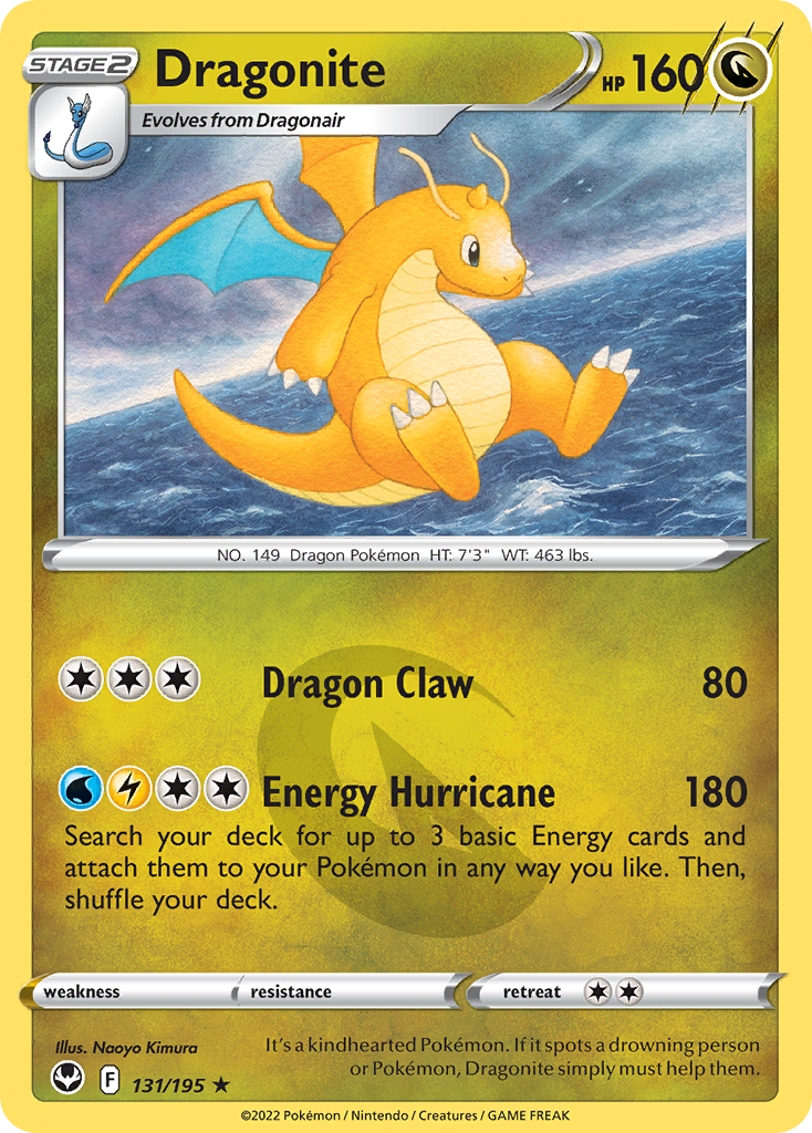 Dragonite — Silver Tempest #131 / 195