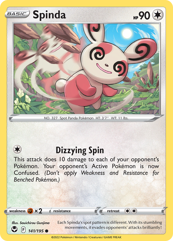 Spinda — Silver Tempest #141 / 195