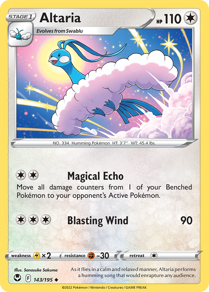 Altaria — Silver Tempest #143 / 195