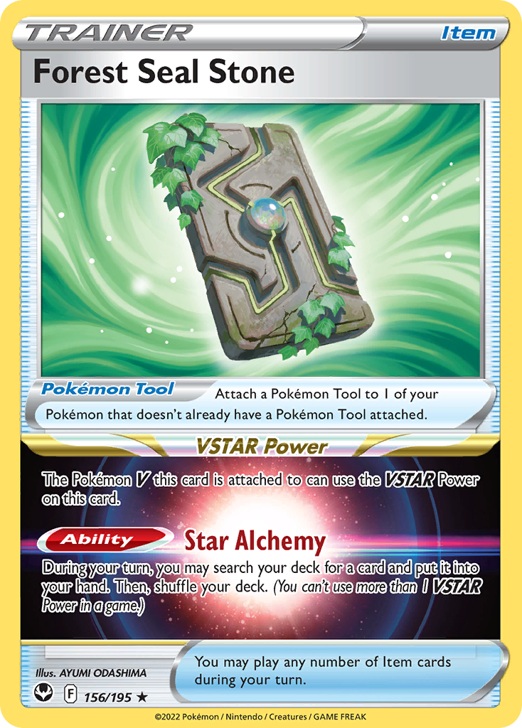 Forest Seal Stone — Silver Tempest #156 / 195