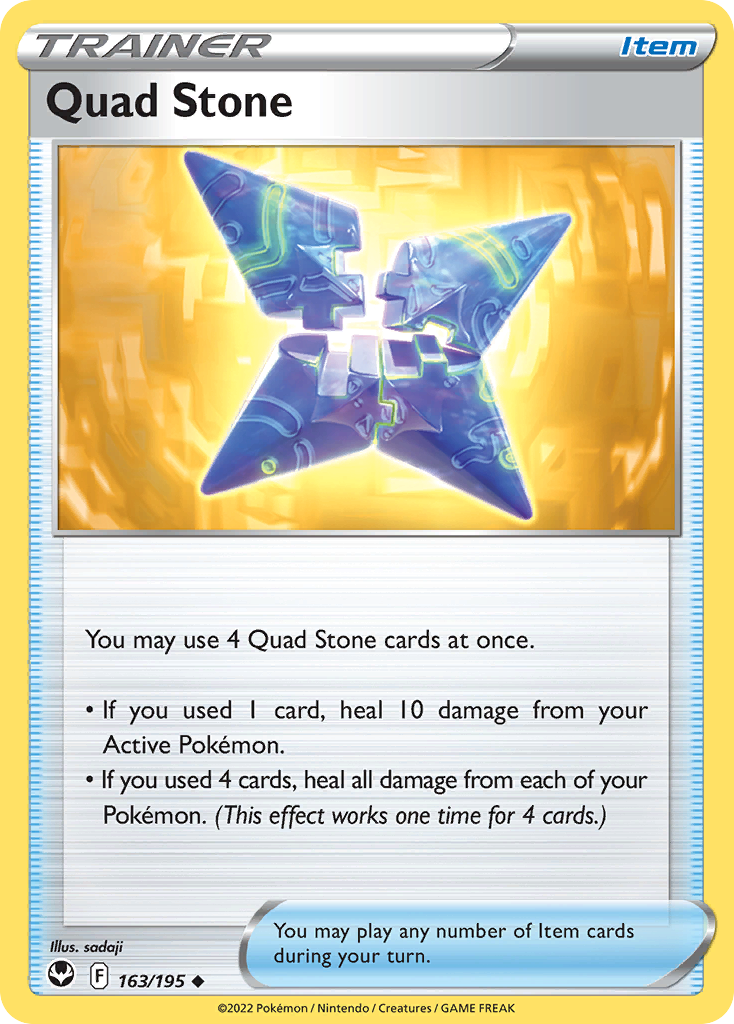 Quad Stone — Silver Tempest #163 / 195