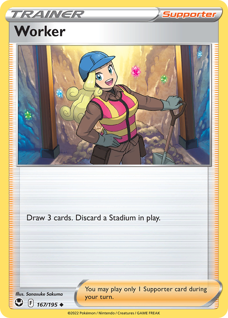 Worker — Silver Tempest #167 / 195