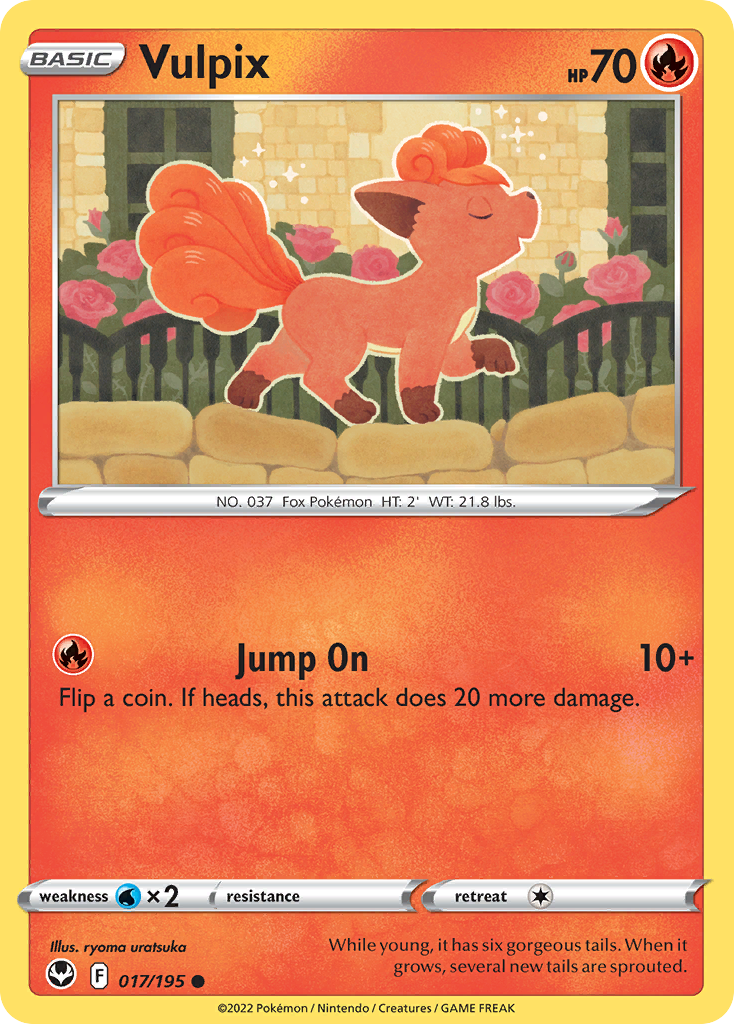 Vulpix — Silver Tempest #017 / 195
