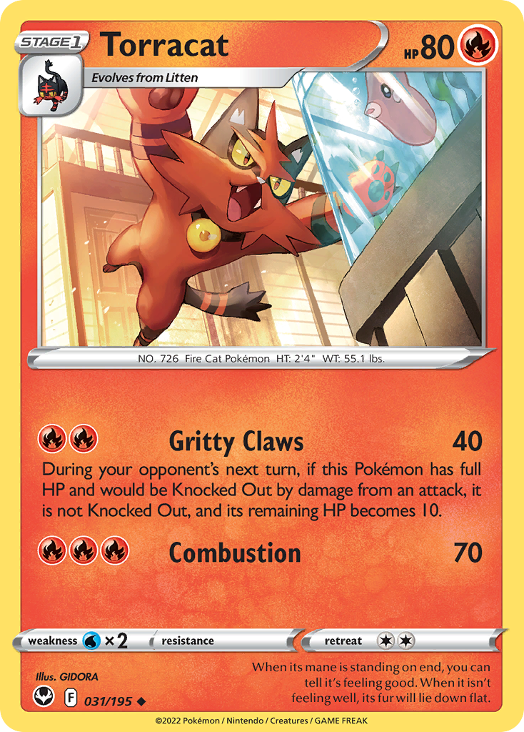 Torracat — Silver Tempest #031 / 195