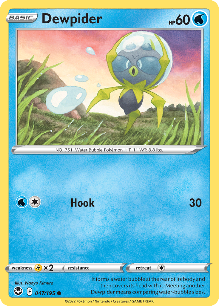 Dewpider — Silver Tempest #047 / 195