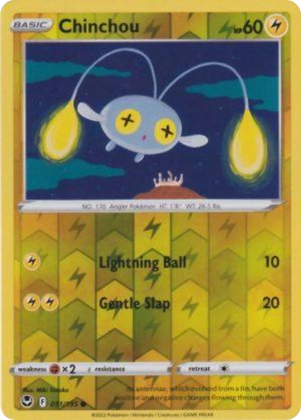 Chinchou — Silver Tempest #051 / 195