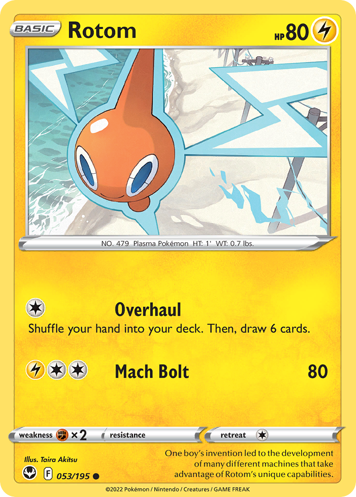 Rotom — Silver Tempest #053 / 195