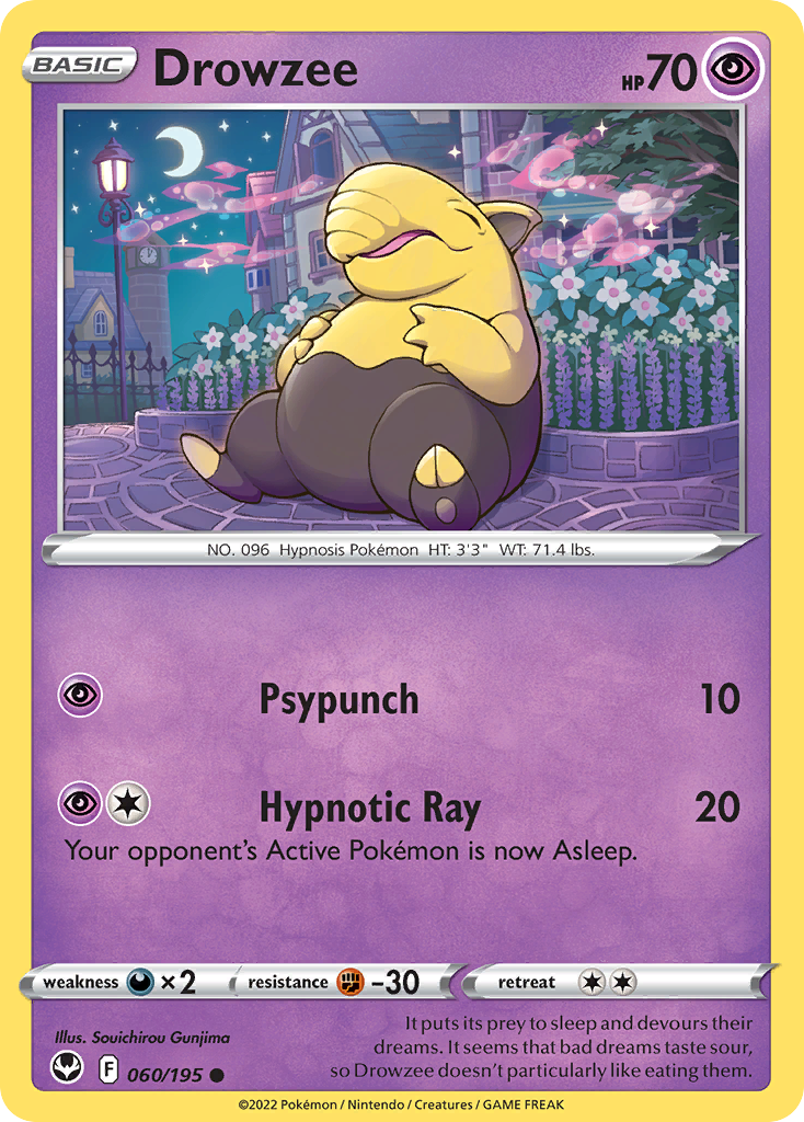 Drowzee — Silver Tempest #060 / 195