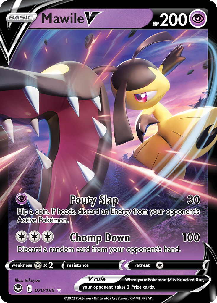 Mawile V — Silver Tempest #070 / 195