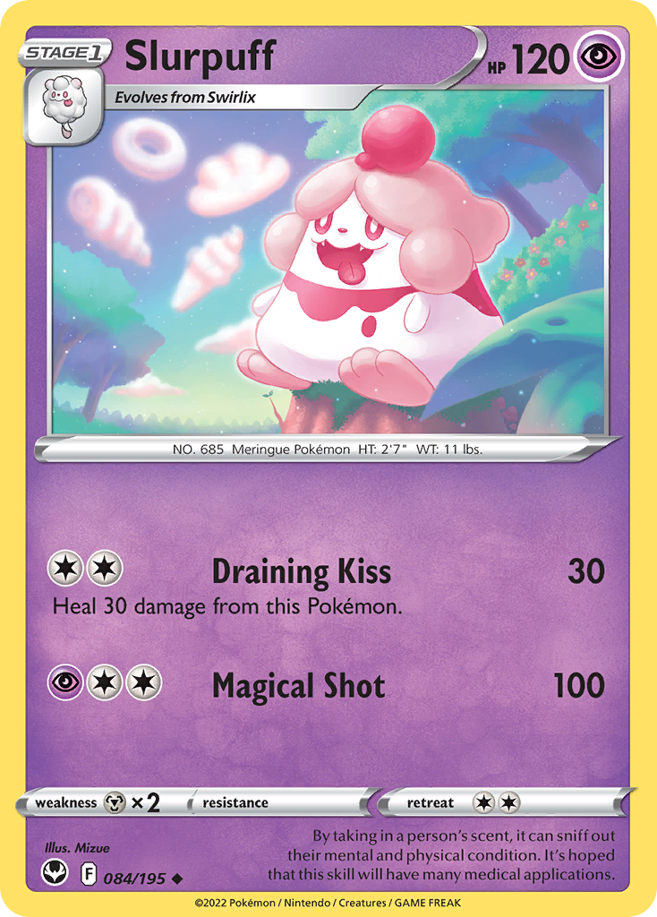 Slurpuff — Silver Tempest #084 / 195