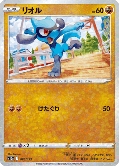 Riolu - 076/172 (Mirror Holofoil)