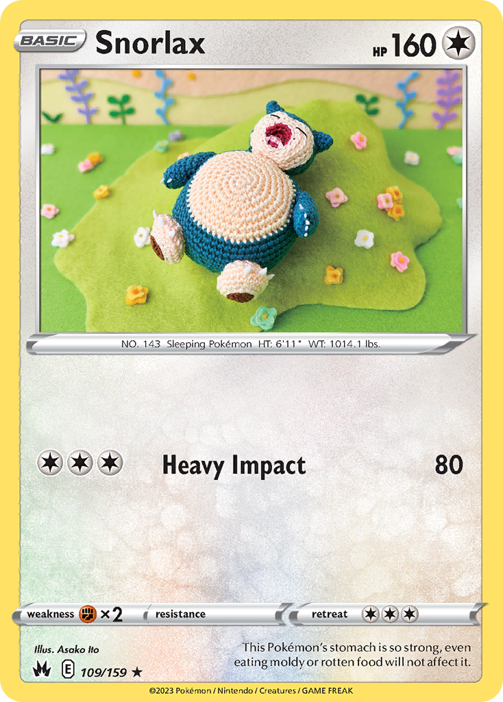 Snorlax — Crown Zenith #109 / 159