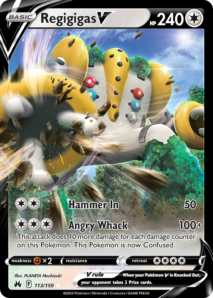 Regigigas V — Crown Zenith #113 / 159