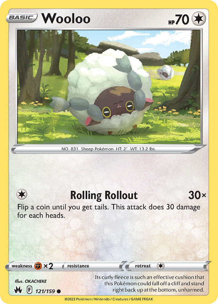Wooloo — Crown Zenith #121 / 159