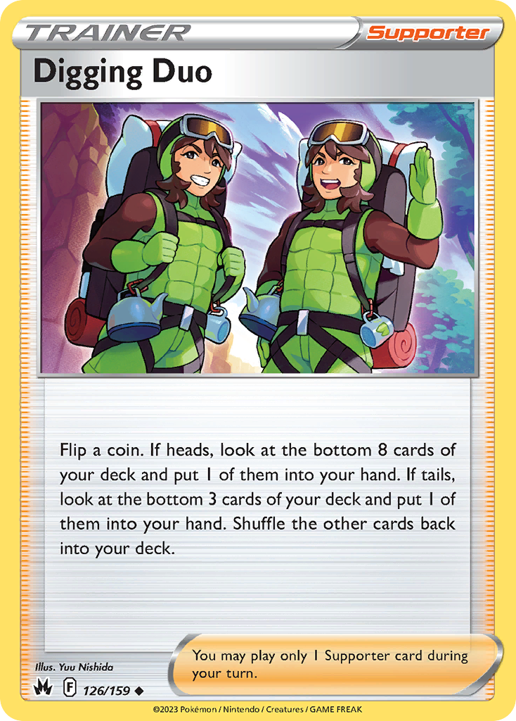 Digging Duo — Crown Zenith #126 / 159