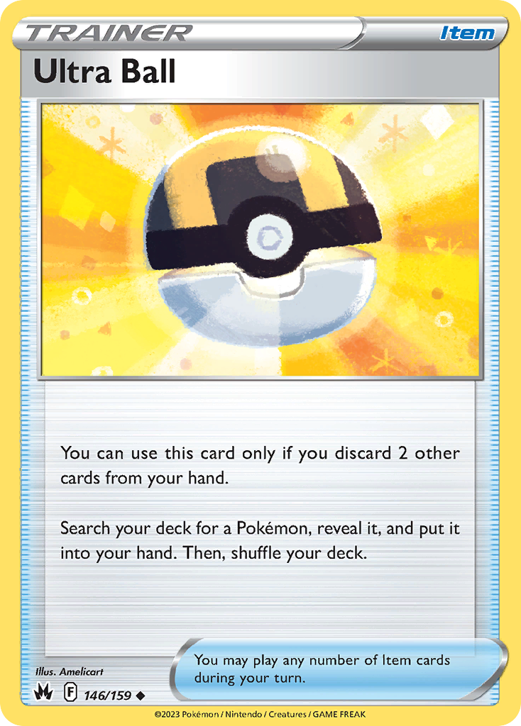Ultra Ball — Crown Zenith #146 / 159