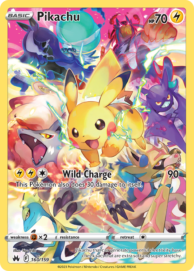 Pikachu — Crown Zenith #160 / 159
