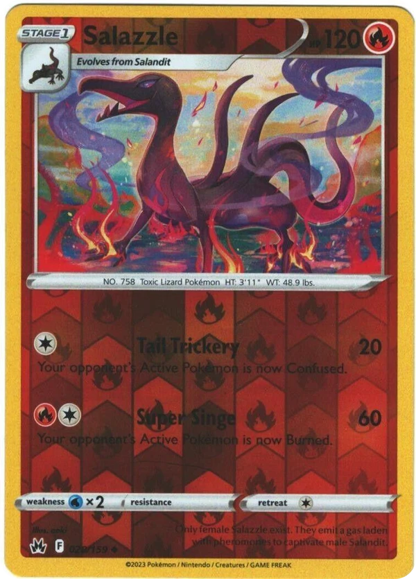 Salazzle — Crown Zenith #028 / 159