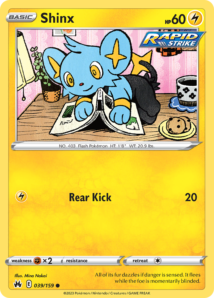 Shinx — Crown Zenith #039 / 159