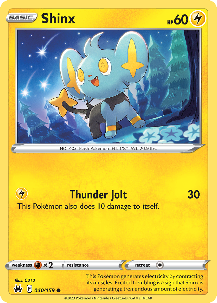 Shinx — Crown Zenith #040 / 159