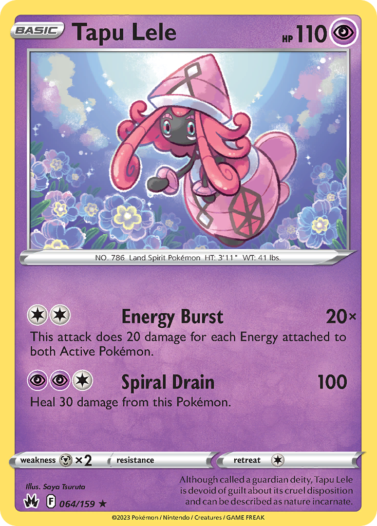 Tapu Lele — Crown Zenith #064 / 159