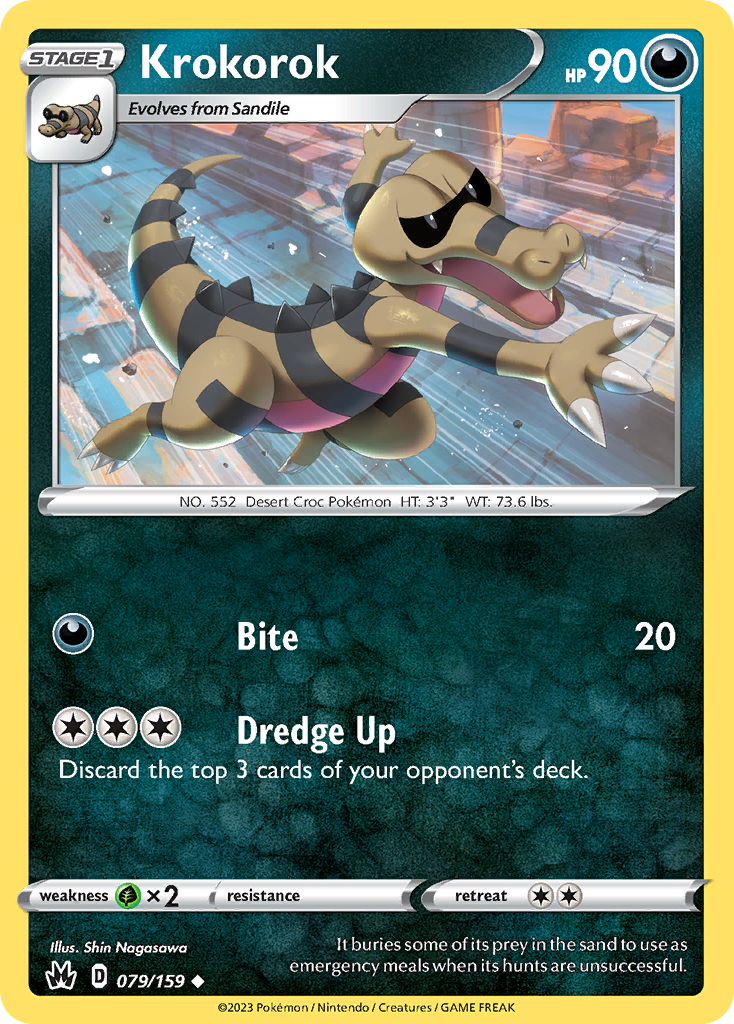 Krokorok — Crown Zenith #079 / 159