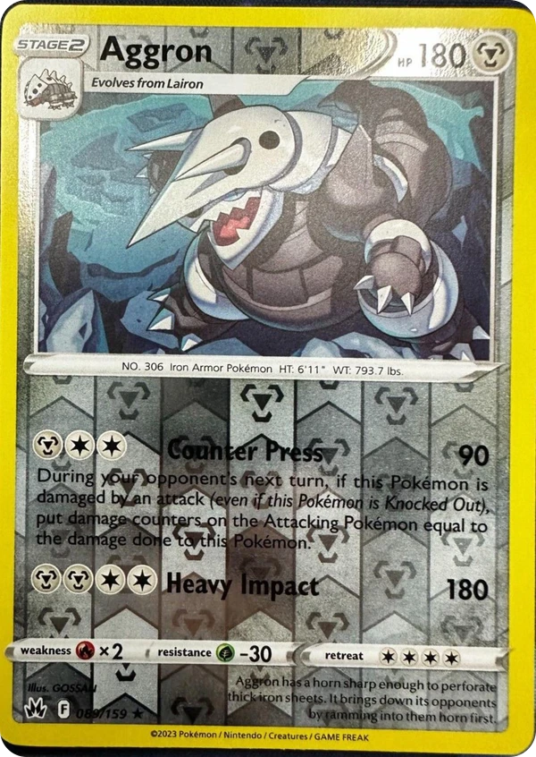 Aggron — Crown Zenith #089 / 159