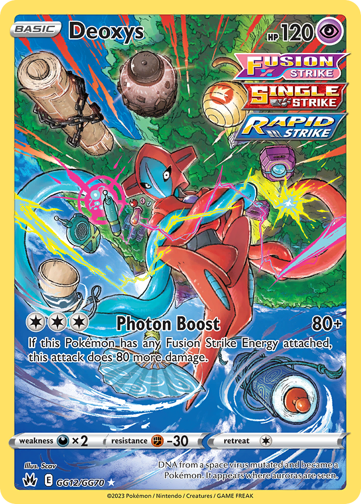 Deoxys — Crown Zenith Galarian Gallery #012 / 70