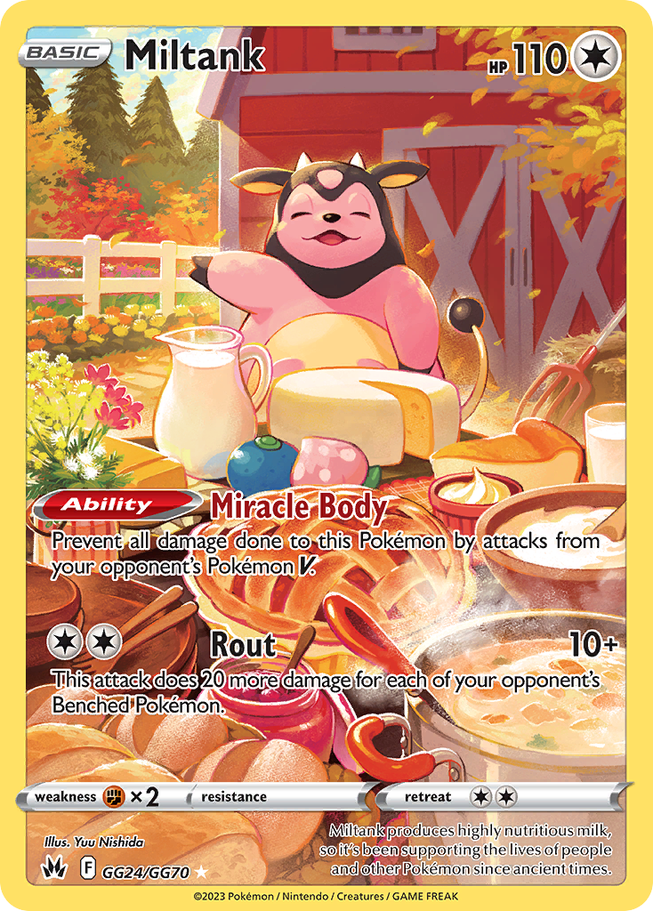 Miltank — Crown Zenith Galarian Gallery #024 / 70