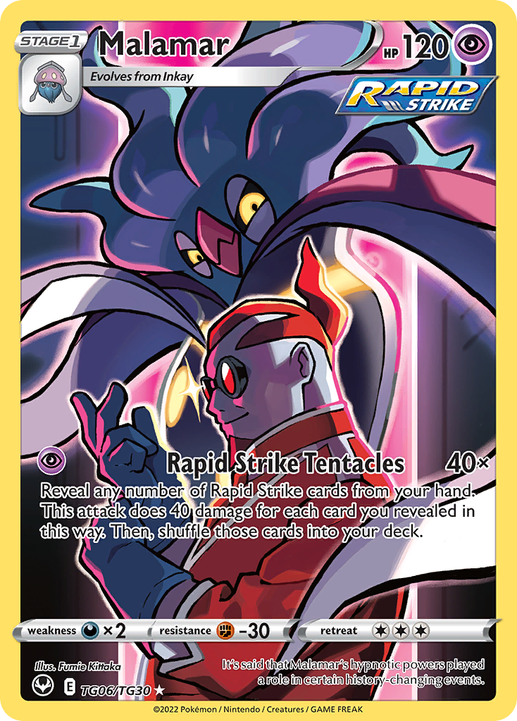 Malamar — Silver Tempest Trainer Gallery #006 / 30