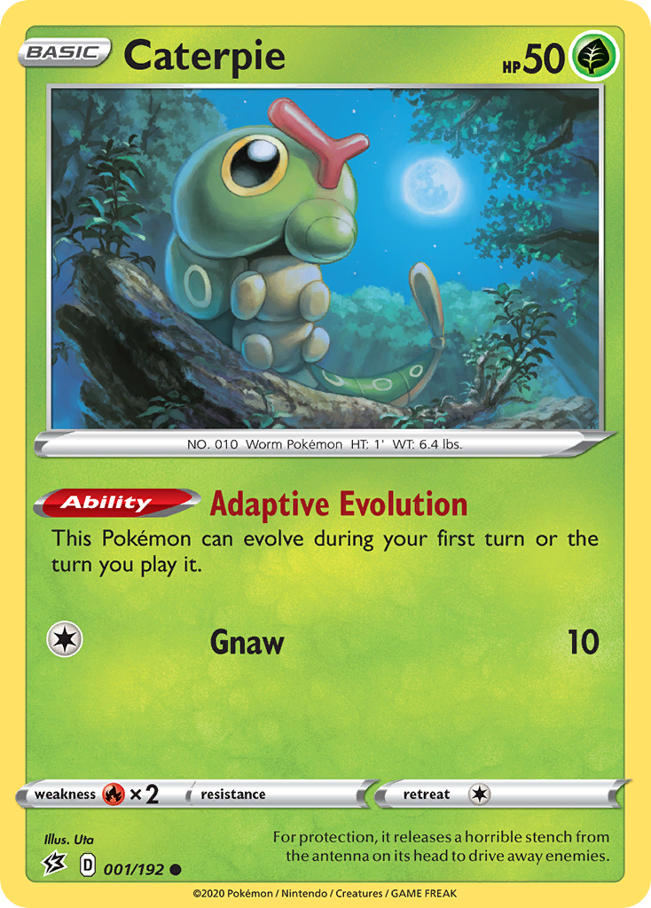 Caterpie — Rebel Clash #001 / 192