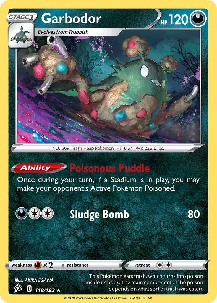 Garbodor — Rebel Clash #118 / 192