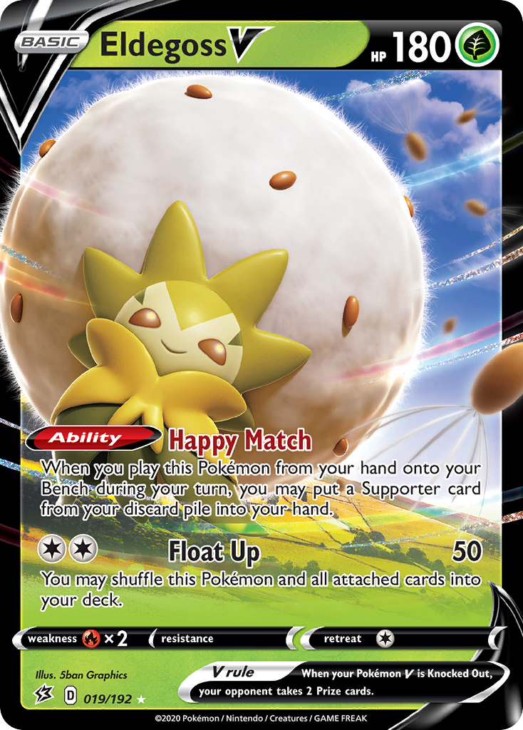 Eldegoss V — Rebel Clash #019 / 192