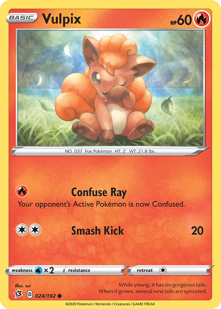 Vulpix — Rebel Clash #024 / 192