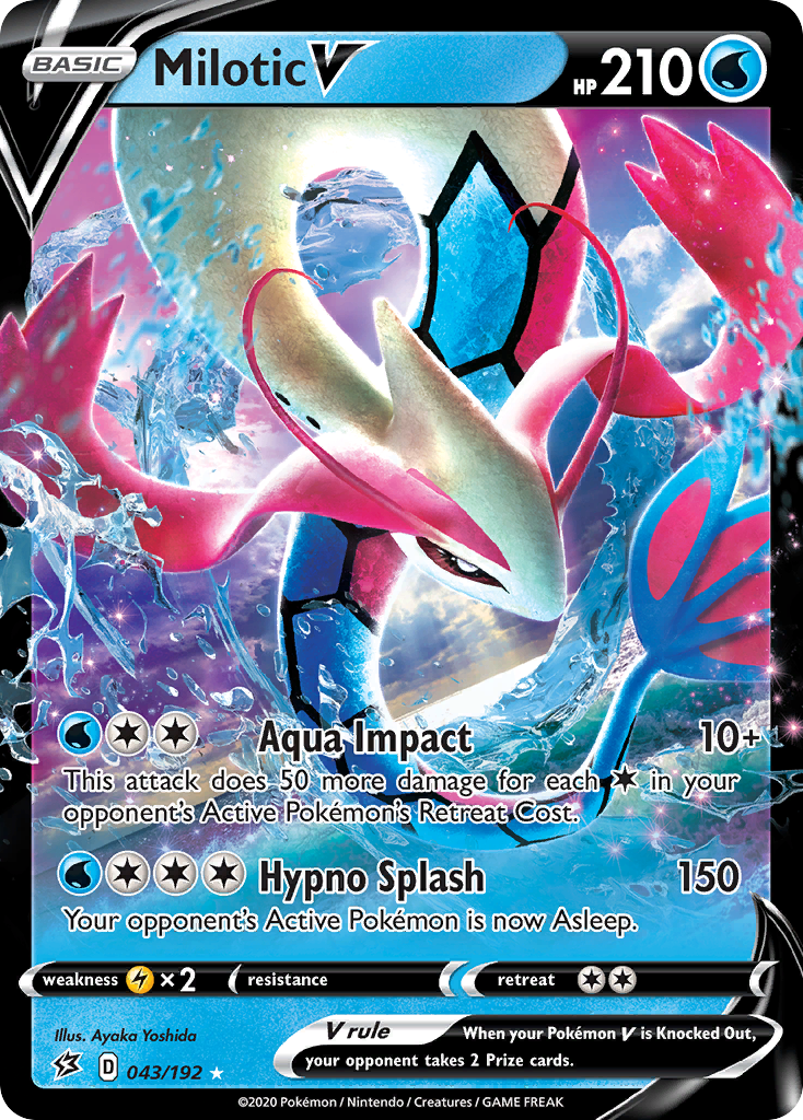 Milotic V — Rebel Clash #043 / 192