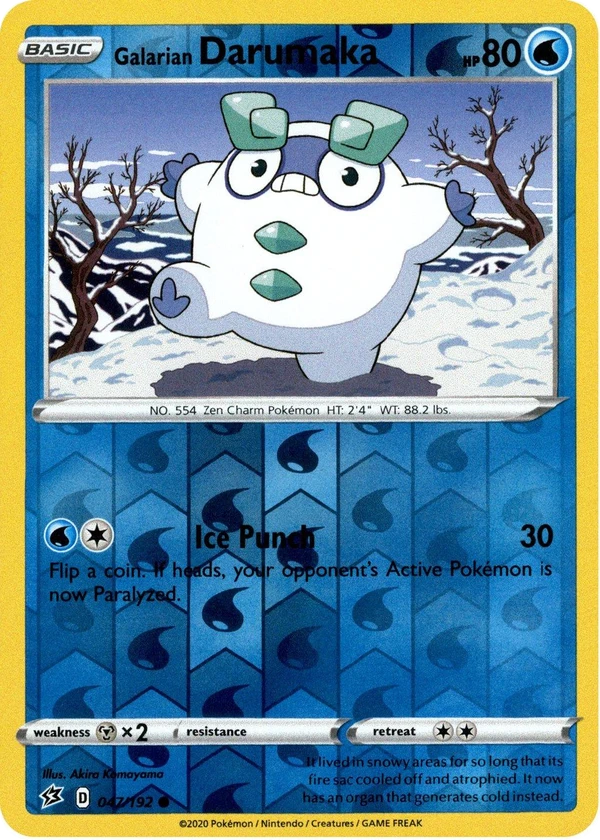Galarian Darumaka — Rebel Clash #047 / 192