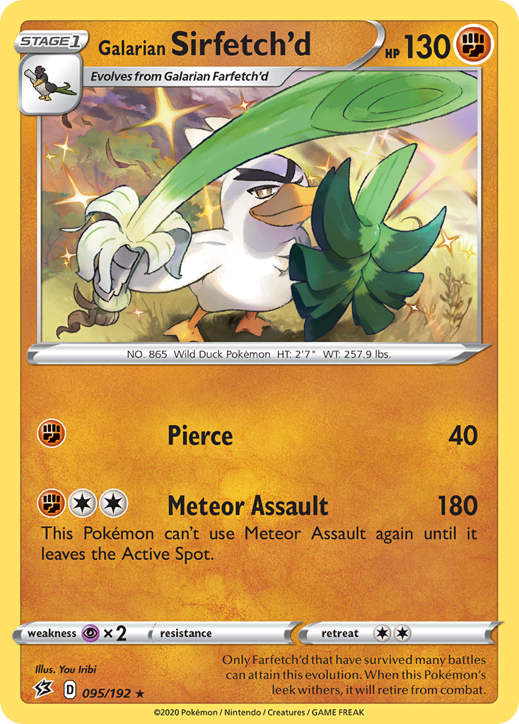 Galarian Sirfetch'd — Rebel Clash #095 / 192