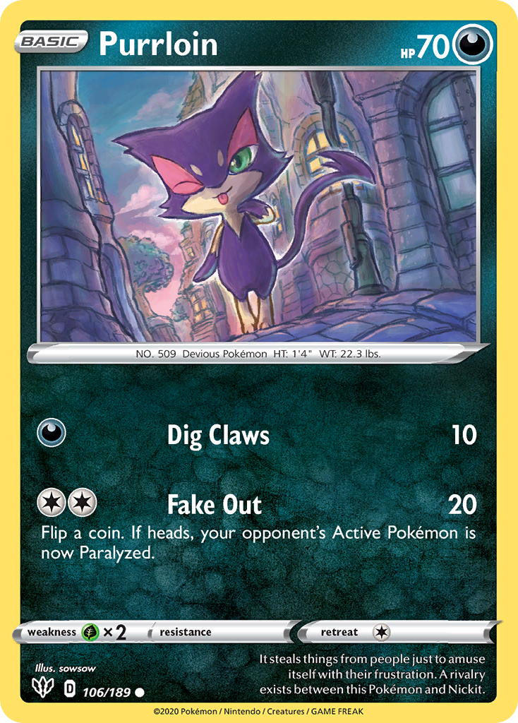 Purrloin — Darkness Ablaze #106 / 189
