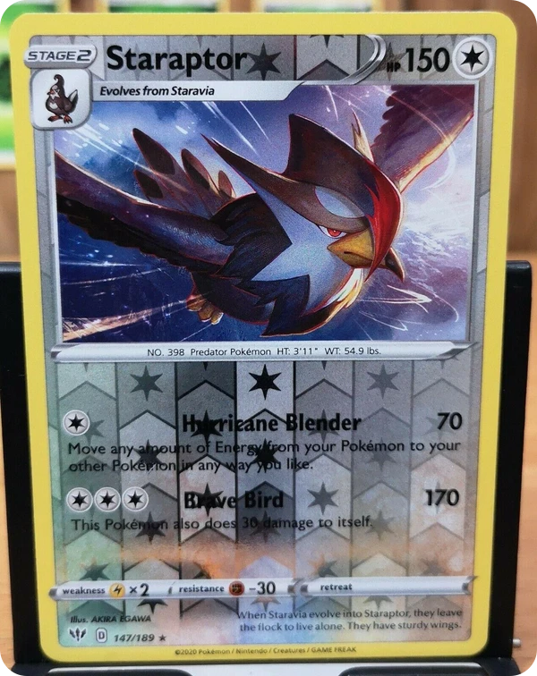 Staraptor — Darkness Ablaze #147 / 189