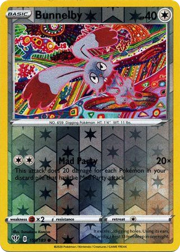 Bunnelby — Darkness Ablaze #150 / 189