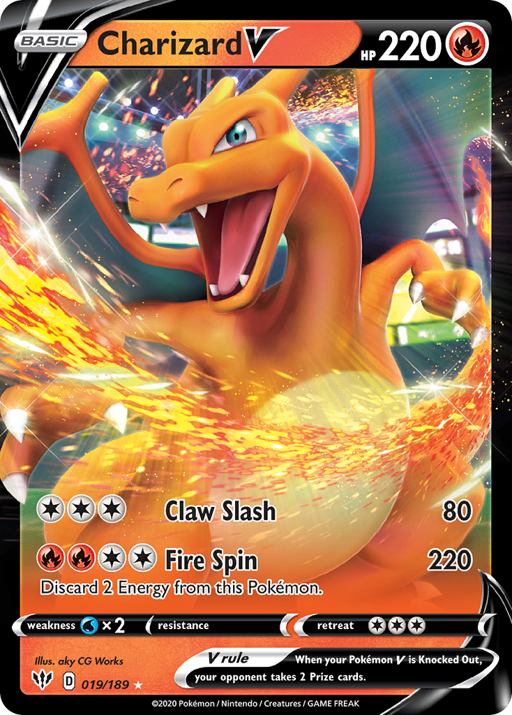 Charizard V — Darkness Ablaze #019 / 189