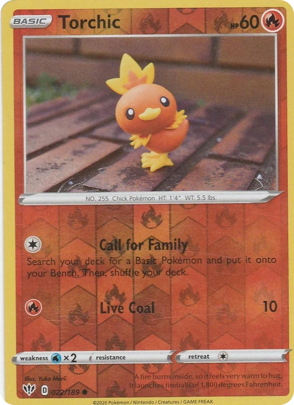 Torchic — Darkness Ablaze #022 / 189