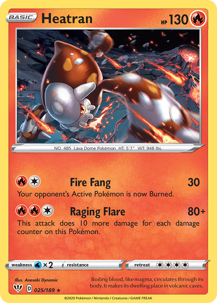 Heatran — Darkness Ablaze #025 / 189