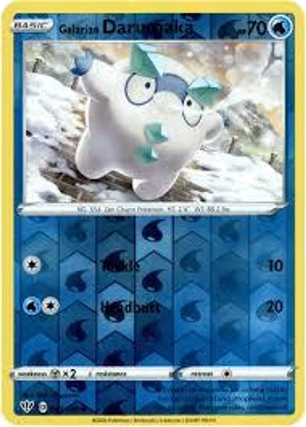 Galarian Darumaka — Darkness Ablaze #043 / 189