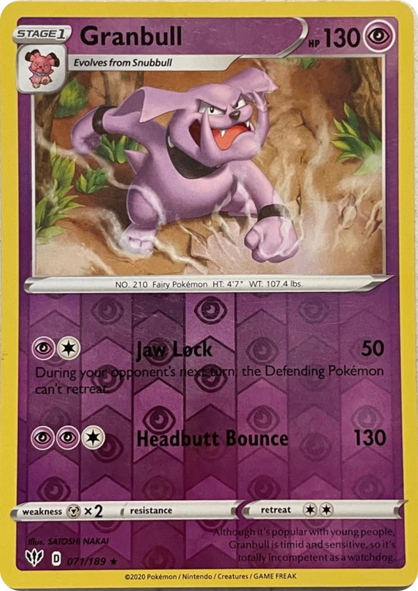 Granbull — Darkness Ablaze #071 / 189