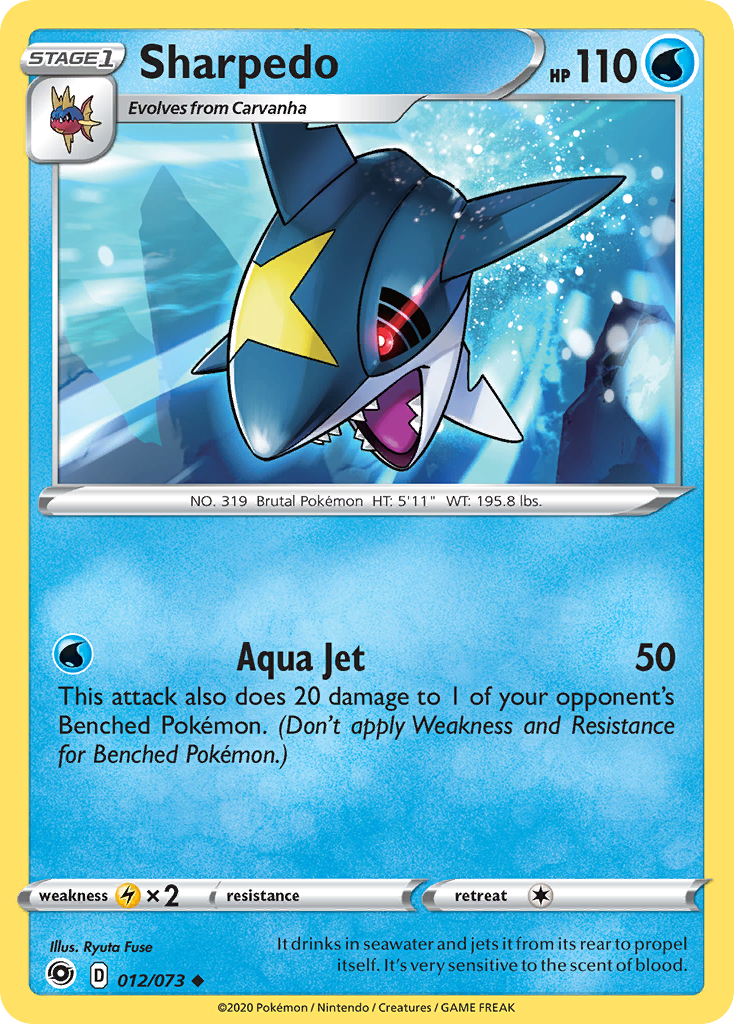 Sharpedo — Champion's Path #012 / 73