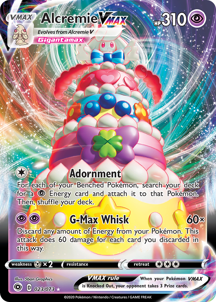 Alcremie VMAX — Champion's Path #023 / 73