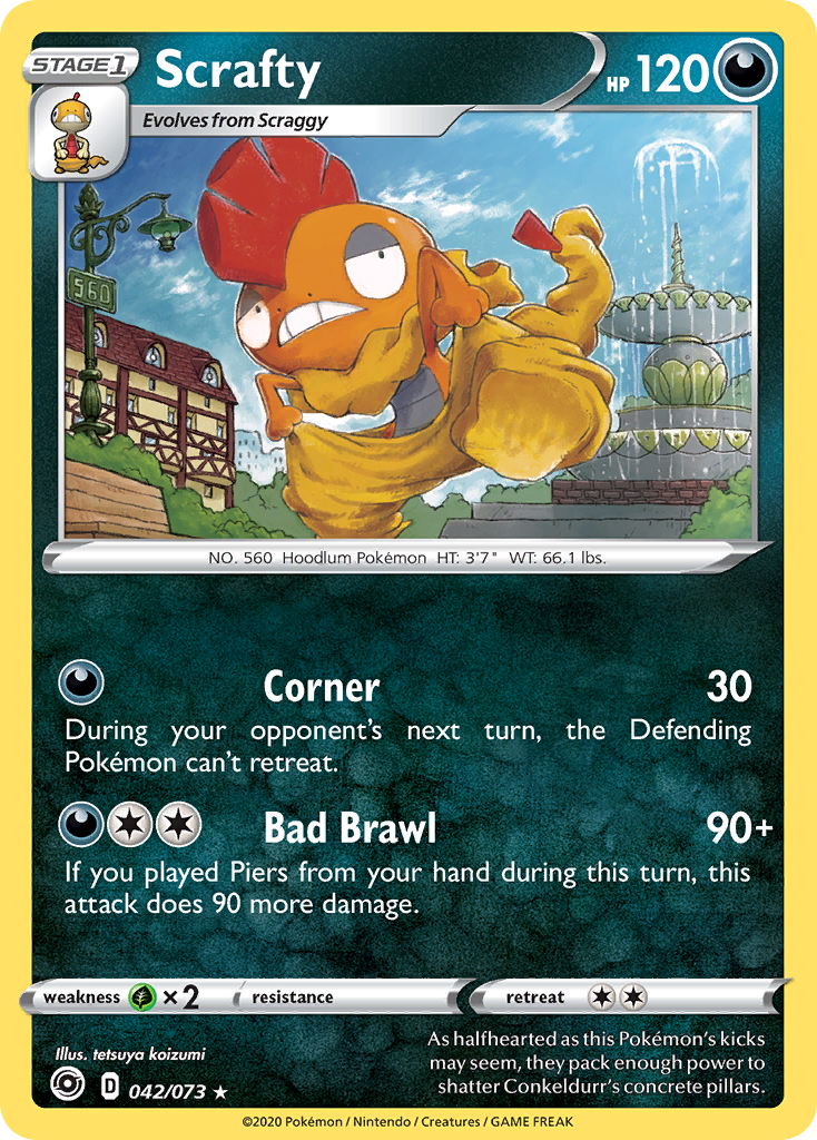 Scrafty — Champion's Path #042 / 73